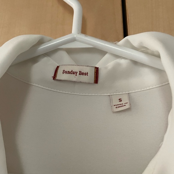 White blouse by Sunday best - Picture 2 of 3